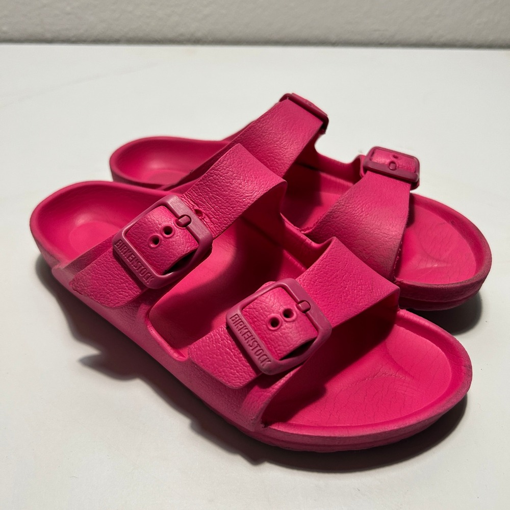 Birkenstock Arizona EVA Sandals Beetroot Pink Kids Size 31 200 C13 1018939